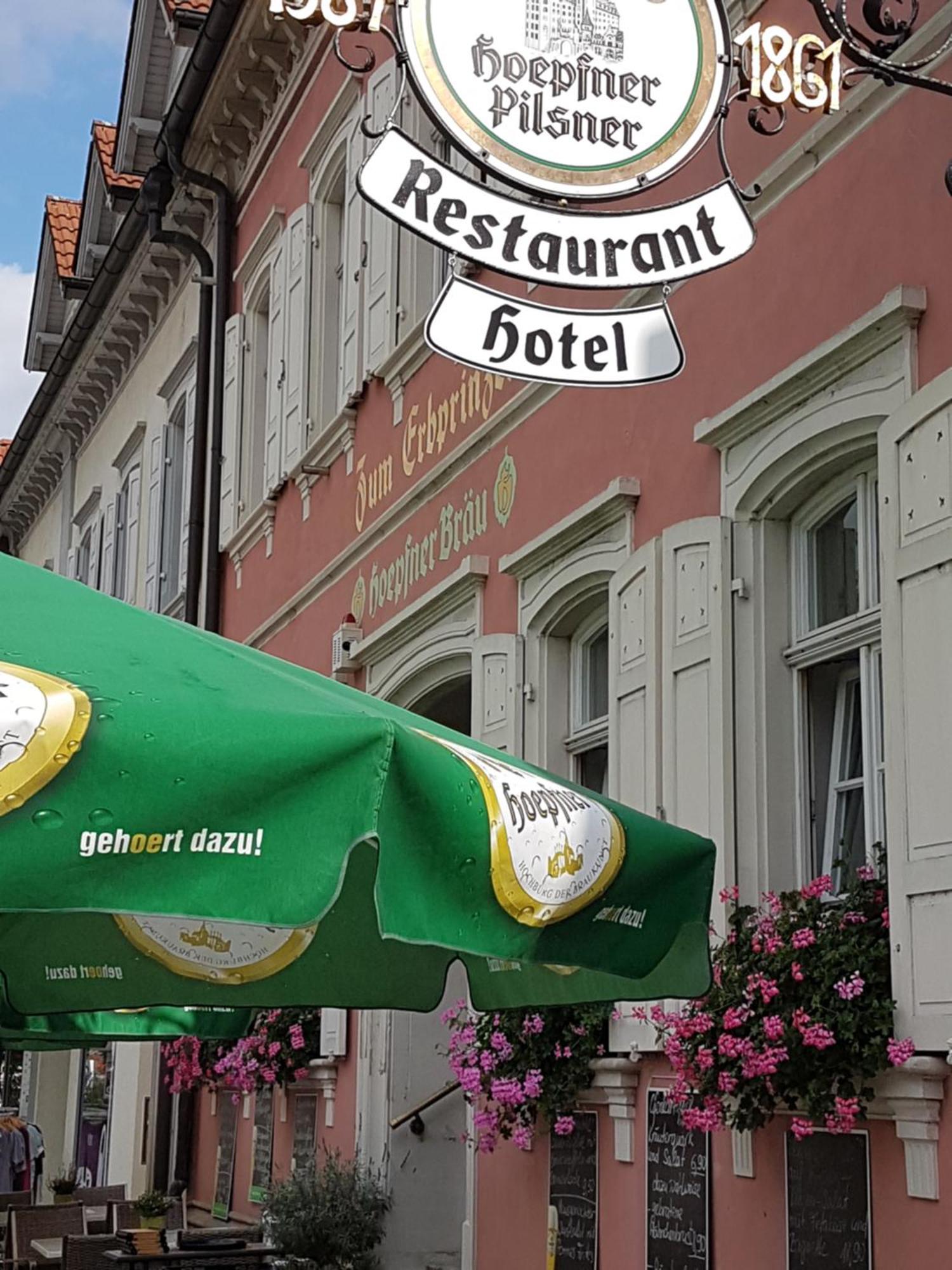 Hotel Restaurant Erbprinz Walldorf ภายนอก รูปภาพ