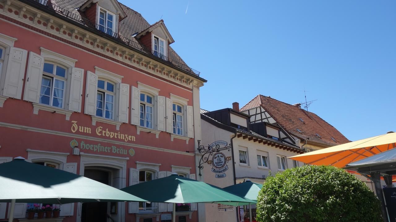Hotel Restaurant Erbprinz Walldorf ภายนอก รูปภาพ